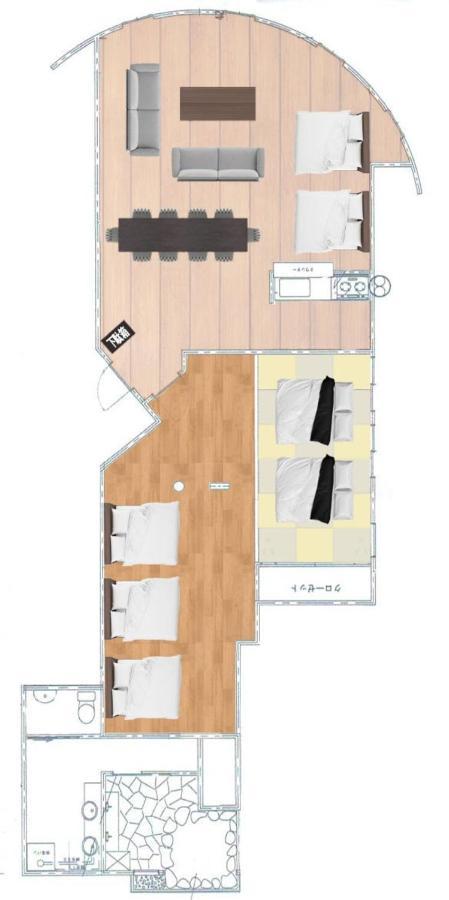 David No Yakata Apartment Yufu Exterior photo